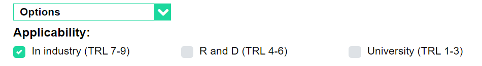 Showing TLR levels in the PanDao option tab.